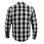 Milwaukee Leather MPM1633 Men’s Plaid Flannel Biker Shirt with CE Approved Armor – Reinforced w/ Aramid Fiber - Image 9