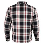 Milwaukee Leather MPM1635 Men’s Armored Riding Flannel – Full Aramid Fiber Lined, CE Shoulder/Elbow Armor - Image 8