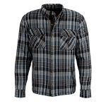 Milwaukee Leather MPM1636 Men’s Armored Riding Flannel – Full Aramid Fiber Lined, CE Shoulder/Elbow Armor - Image 11