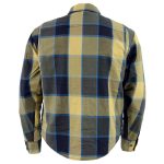 Milwaukee Leather MPM1639 Men’s Plaid Flannel Biker Shirt with CE Approved Armor – Reinforced w/ Aramid Fibers - Image 10