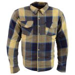 Milwaukee Leather MPM1639 Men’s Plaid Flannel Biker Shirt with CE Approved Armor – Reinforced w/ Aramid Fibers - Image 9