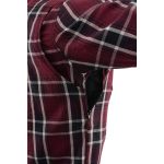 Milwaukee Leather MPM1640 Men’s Plaid Flannel Biker Shirt with CE Approved Armor – Reinforced w/ Aramid Fiber - Image 10
