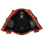 Milwaukee Leather MPM1641 Men’s Plaid Flannel Biker Shirt with CE Approved Armor – Reinforced w/ Aramid Fiber - Image 8