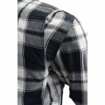 Milwaukee Leather MPM1644 Men’s Plaid Flannel Biker Shirt with CE Approved Armor – Reinforced w/ Aramid Fiber - Image 9