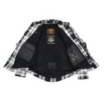 Milwaukee Leather MPM1644 Men’s Plaid Flannel Biker Shirt with CE Approved Armor – Reinforced w/ Aramid Fiber - Image 8