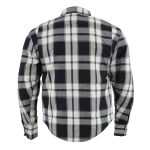 Milwaukee Leather MPM1644 Men’s Plaid Flannel Biker Shirt with CE Approved Armor – Reinforced w/ Aramid Fiber - Image 14