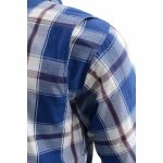 Milwaukee Leather Men’s Plaid Flannel Biker Shirt with Aramid Fiber and Armor - Image 9