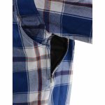 Milwaukee Leather Men’s Plaid Flannel Biker Shirt with Aramid Fiber and Armor - Image 10