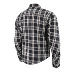 Milwaukee Leather MPM1646 Men’s Plaid Flannel Biker Shirt with CE Approved Armor – Reinforced w/ Aramid Fiber - Image 11