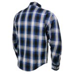 Milwaukee Leather MPM1650 Men’s Plaid Flannel Biker Shirt with CE Approved Armor – Reinforced w/ Aramid Fiber - Image 15