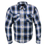 Milwaukee Leather MPM1650 Men’s Plaid Flannel Biker Shirt with CE Approved Armor – Reinforced w/ Aramid Fiber - Image 17