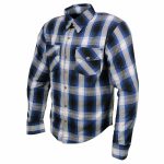 Milwaukee Leather MPM1650 Men’s Plaid Flannel Biker Shirt with CE Approved Armor – Reinforced w/ Aramid Fiber - Image 16