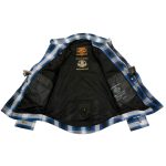 Milwaukee Leather MPM1650 Men’s Plaid Flannel Biker Shirt with CE Approved Armor – Reinforced w/ Aramid Fiber - Image 8