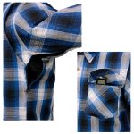 Milwaukee Leather MPM1650 Men’s Plaid Flannel Biker Shirt with CE Approved Armor – Reinforced w/ Aramid Fiber - Image 18
