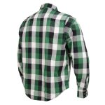 Milwaukee Leather MPM1651 Men’s Plaid Flannel Biker Shirt with CE Approved Armor – Reinforced w/ Aramid Fiber - Image 15