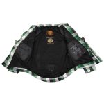 Milwaukee Leather MPM1651 Men’s Plaid Flannel Biker Shirt with CE Approved Armor – Reinforced w/ Aramid Fiber - Image 8
