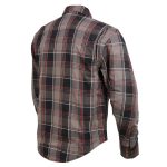 Milwaukee Leather MPM1652 Men’s Plaid Flannel Biker Shirt with CE Approved Armor – Reinforced w/ Aramid Fiber - Image 10