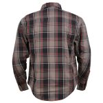 Milwaukee Leather MPM1652 Men’s Plaid Flannel Biker Shirt with CE Approved Armor – Reinforced w/ Aramid Fiber - Image 8
