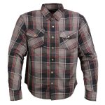 Milwaukee Leather MPM1652 Men’s Plaid Flannel Biker Shirt with CE Approved Armor – Reinforced w/ Aramid Fiber - Image 12