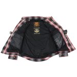 Milwaukee Leather MPM1653 Men’s Plaid Flannel Biker Shirt with CE Approved Armor – Reinforced w/ Aramid Fibers - Image 8