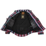 Milwaukee Leather MPM1654 Men’s Plaid Flannel Biker Shirt with CE Approved Armor – Reinforced w/ Aramid Fiber - Image 10