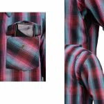 Milwaukee Leather MPM1654 Men’s Plaid Flannel Biker Shirt with CE Approved Armor – Reinforced w/ Aramid Fiber - Image 16