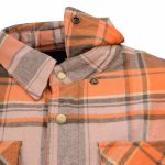 Milwaukee Leather MPM1657 Men’s Plaid Flannel Biker Shirt with CE Approved Armor – Reinforced w/ Aramid Fiber - Image 8