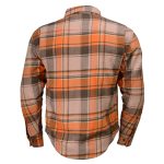 Milwaukee Leather MPM1657 Men’s Plaid Flannel Biker Shirt with CE Approved Armor – Reinforced w/ Aramid Fiber - Image 16