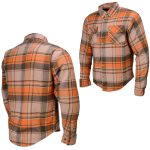 Milwaukee Leather MPM1657 Men’s Plaid Flannel Biker Shirt with CE Approved Armor – Reinforced w/ Aramid Fiber - Image 9