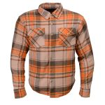 Milwaukee Leather MPM1657 Men’s Plaid Flannel Biker Shirt with CE Approved Armor – Reinforced w/ Aramid Fiber - Image 11