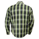 Milwaukee Leather MPM1658 Men’s Plaid Flannel Biker Shirt with CE Approved Armor – Reinforced w/ Aramid Fiber - Image 11