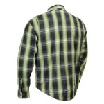 Milwaukee Leather MPM1658 Men’s Plaid Flannel Biker Shirt with CE Approved Armor – Reinforced w/ Aramid Fiber - Image 12