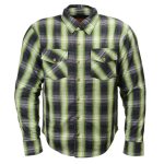 Milwaukee Leather MPM1658 Men’s Plaid Flannel Biker Shirt with CE Approved Armor – Reinforced w/ Aramid Fiber - Image 15