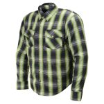 Milwaukee Leather MPM1658 Men’s Plaid Flannel Biker Shirt with CE Approved Armor – Reinforced w/ Aramid Fiber - Image 14