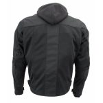 Milwaukee Leather Men’s Requiem Mesh and 1300D Nylon Motorcycle Jacket with CE Armor, Removable Hoodie – MPM17018 - Image 12