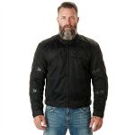 Milwaukee Leather Men’s Devious Black Textile Motorcycle Jacket w/ CE Armor – MPM17025 - Image 6