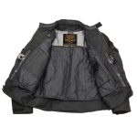 Milwaukee Leather Men’s Devious Black Textile Motorcycle Jacket w/ CE Armor – MPM17025 - Image 9