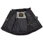 Milwaukee Leather Men’s Morph Black/Grey Textile Motorcycle Jacket w/ CE Armor, Removable Sleeves – MPM17026 - Image 17