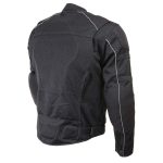 Milwaukee Leather Men’s Troubled Black Textile Motorcycle Jacket w/ CE Armor – MPM17029 - Image 10