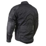 Milwaukee Leather Men’s Shadow Black Textile Motorcycle Jacket w/ CE Armor – MPM17030 - Image 11