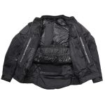 Milwaukee Leather Men’s Shadow Black Textile Motorcycle Jacket w/ CE Armor – MPM17030 - Image 8