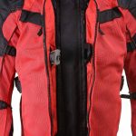 Milwaukee Leather Men’s Venture Black/Red Textile Motorcycle Jacket w/ CE Armor – MPM17031 - Image 10