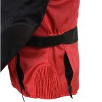 Milwaukee Leather Men’s Venture Black/Red Textile Motorcycle Jacket w/ CE Armor – MPM17031 - Image 12