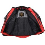 Milwaukee Leather Men’s Venture Black/Red Textile Motorcycle Jacket w/ CE Armor – MPM17031 - Image 8