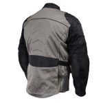 Milwaukee Leather Men’s Venture Dark Grey/Black Textile Motorcycle Jacket w/ CE Armor – MPM17032 - Image 12