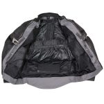 Milwaukee Leather Men’s Venture Dark Grey/Black Textile Motorcycle Jacket w/ CE Armor – MPM17032 - Image 6