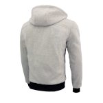 Nexgen Heat Men’s Silver Heated Hoodie Jacket – Winter Motorcycle Riding Gear for Cold Outdoors MPM1714SET - Image 10