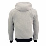 Nexgen Heat Men’s Silver Heated Hoodie Jacket – Winter Motorcycle Riding Gear for Cold Outdoors MPM1714SET - Image 9