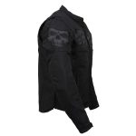Milwaukee Leather MPM1730 Men’s Black Padded Textile All Season Motorcycle Jacket w/ Reflective Skulls Artwork - Image 18