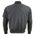 Milwaukee Leather MPM1731 Men’s Black Textile Aviator Bomber Jacket with Armor Protection - Image 3